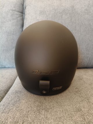 LS2 Casco Moto Jet Spitfire XS Negro Mate