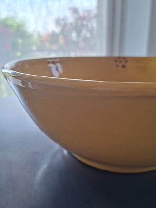 Grande ciotola in terracotta, fatto a mano Italia