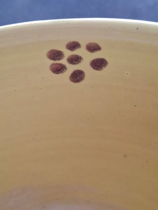 Grande ciotola in terracotta, fatto a mano Italia