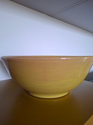 Grande ciotola in terracotta, fatto a mano Italia