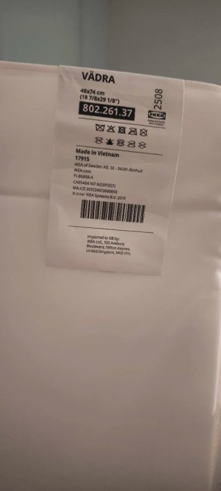 Cambiador de bebé Vädra+funda