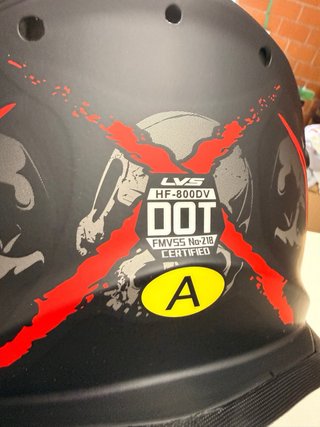 Casco Motocross Integral Negro/Rojo