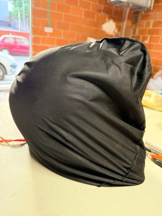 Casco Motocross Integral Negro/Rojo