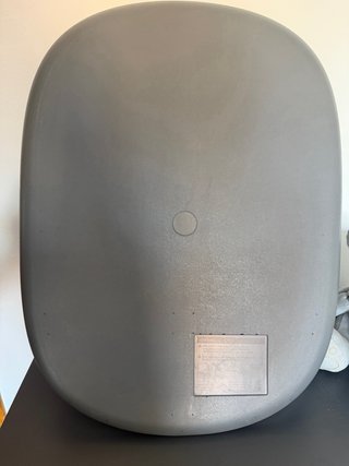 Cambiador de bebé gris