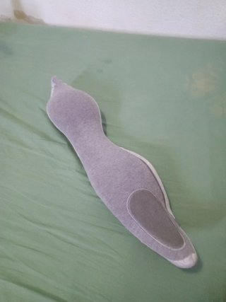 Almohada cervical viscoelástica gris