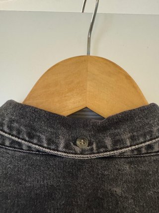 Camicia Denim Grigio Pull&Bear Uomo Taglia L