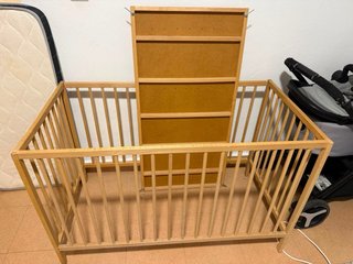 Cuna colecho Ikea madera