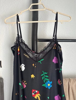 Vestido lencero Aire Retro T. M