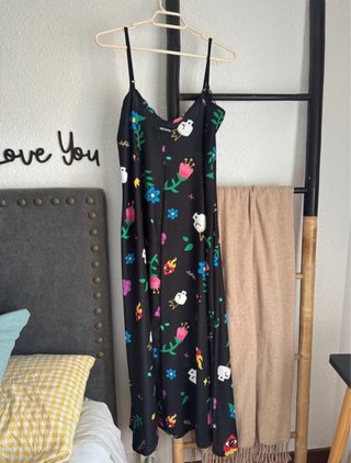 Vestido lencero Aire Retro T. M