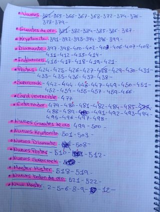 Cromos Fútbol Adrenalyn XL 2025-2026 Cambio cromos