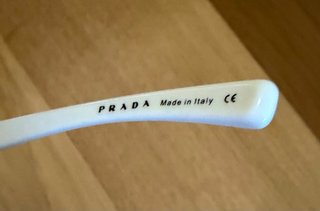 Gafas de sol Prada blancas