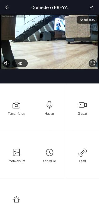 Comedero inteligente 5 litros con cámara y wifi