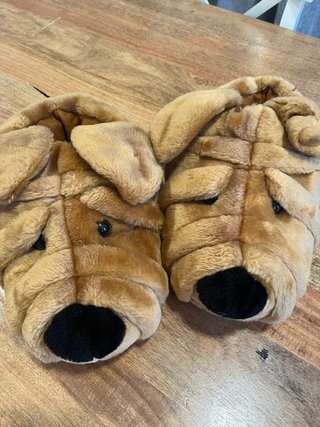 Zapatillas divertidas de perro talla única