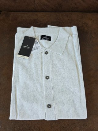 Camisa manga corta Springfield beige M