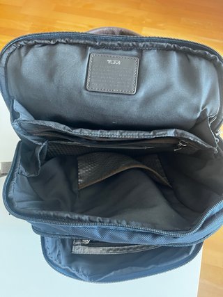 Mochila Tumi Alpha Bravo Azul Marino Piel