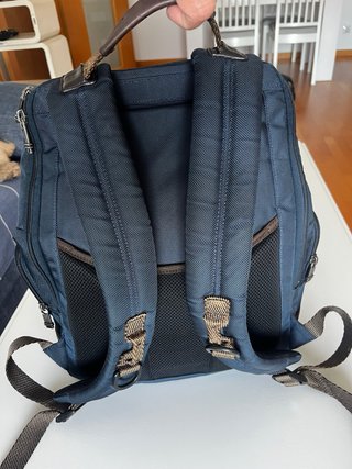Mochila Tumi Alpha Bravo Azul Marino Piel
