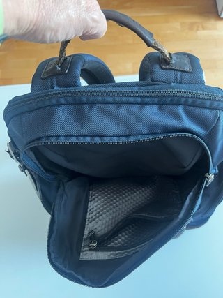 Mochila Tumi Alpha Bravo Azul Marino Piel