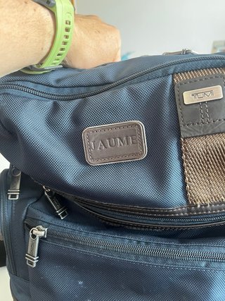 Mochila Tumi Alpha Bravo Azul Marino Piel