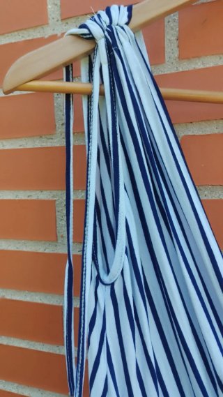 Mono rayas azul y blanco Talla M