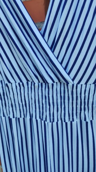 Mono rayas azul y blanco Talla M