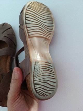 Sandalias Galiana Piel Talla 37