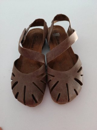 Sandalias Galiana Piel Talla 37