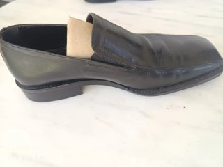 Mocasines Martinelli Piel Negro Elegancia Vintage