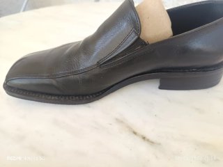 Mocasines Martinelli Piel Negro Elegancia Vintage