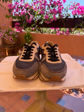 Zapatillas Pepe Jeans Beige y Gris