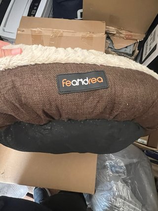 Cama redonda para mascotas Feandrea