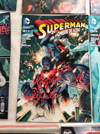 Lote 8 comics superman excelente estado