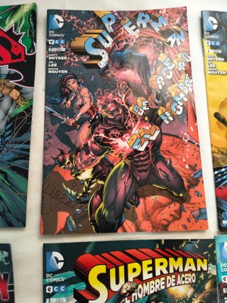 Lote 8 comics superman excelente estado
