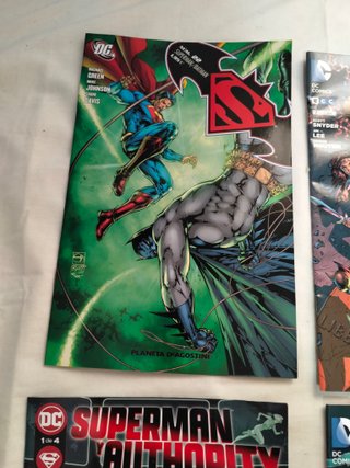Lote 8 comics superman excelente estado