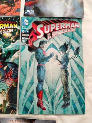 Lote 8 comics superman excelente estado