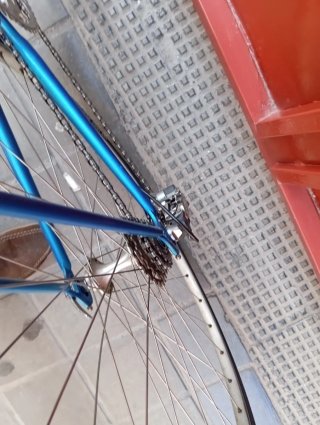 Bicicleta Clásica Zeus Azul