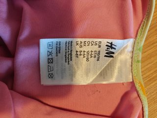 Bañador niña H&M 4-6 años estampado