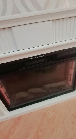Chimenea eléctrica XL efecto fuego como nuevo