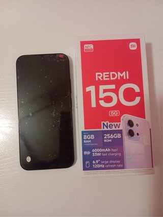 Xiaomi Redmi 15C 256GB Negro