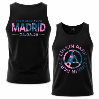 Camiseta tirantes Linkin Park From ZeroTour Madrid
