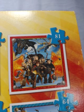 Puzzle Ravensburger Dragones 4 en 1