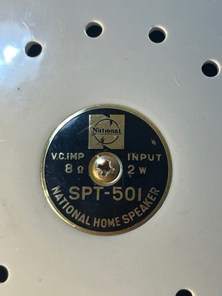 Altavoz National SPT 501 Space Age