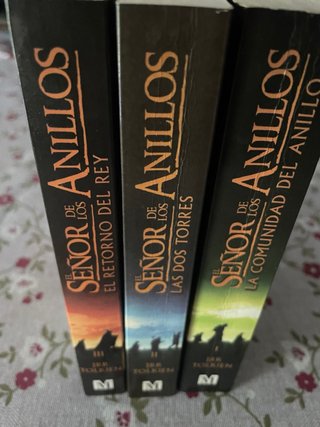 Trilogía El Señor de los Anillos libros