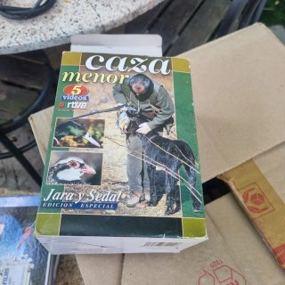 Lote 7 VHS Jara y Sedal - Documentales Caza