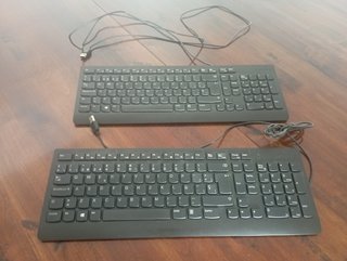 2 Teclados USB Negros
