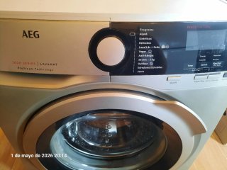 Lavadora AEG Serie 7000 ProSteam 8 kg