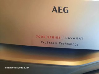 Lavadora AEG Serie 7000 ProSteam 8 kg