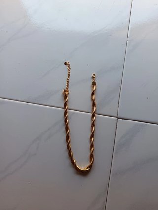 Cadena bañada en oro 18k