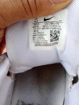 Zapatillas Nike Air Max Blancas y Grises