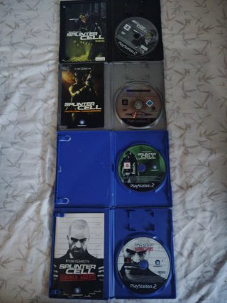 Lote 4 Juegos Splinter Cell PS2