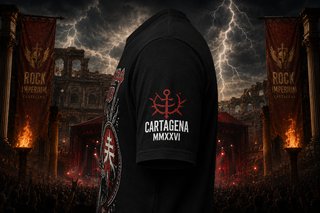 Camiseta Iron Maiden Cartagena 2026